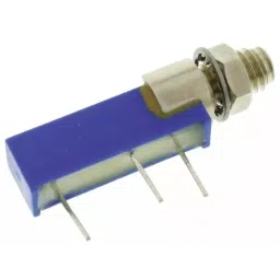 Vishay Panel Mount, Through Hole Trimmer Potentiometer 500 mW Power 10 kΩ Resistance Pin Terminal, M43P103KB30T601-35