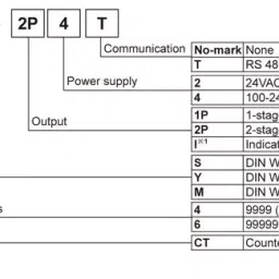 Autonics CT6M-1P4 NPN Programmable Counter 6 Digit Single Preset 220 VAC image 2
