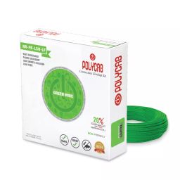 Polycab Maxima+ 2.5 Sq.mm 1 Core HR-FR-LSH-LF Green Wire Green (90 m)-image-85