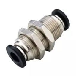 JELPC Bulk Head Connector with Male Thread 4x4-12