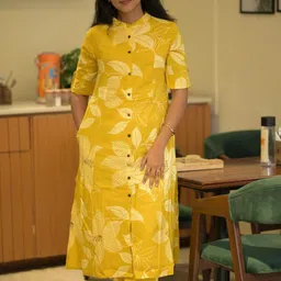 KALINI Women Floral Printed Regular Kurta with Palazzos-image-78