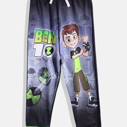 Eteenz Boys Ben 10 Print Pure Cotton Joggers-image-93