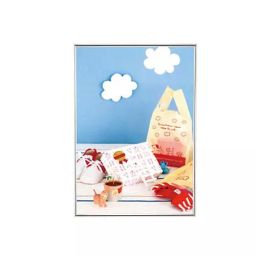 AS ONE Easy Lock Frame 42.4 × 59.8 cm Size Flame Silver, 61-219-8-5 (Set of 3 pcs)-image-5