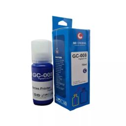 GC Original Pigment Based 70 ml Cyan Ink Bottle, GC-008-13