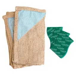 3M Scotch-Brite Floor Cleaning Cloth (2 units) & Scrub Pad Large (3 units)-picture-12