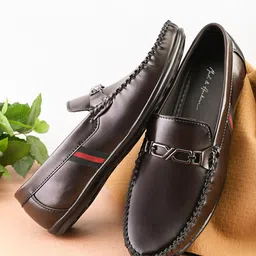 Mast & Harbour Men PU Loafers-picture-39