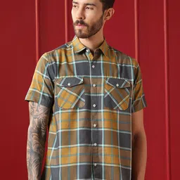 VALEN CLUB Men Checked Casual Shirt-picture-25