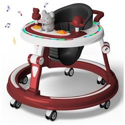 StarAndDaisy Multifunctional Intelligent Early Education Baby Walker - Red-15