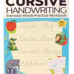 wonder house books Cursive Handwriting Everyday Words Practice Workbook - English-picture-0