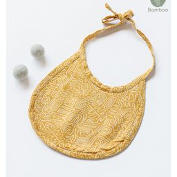 Cocoon Care Unisex Bamboo Terry Muslin Bib Double sided - Yellow-image-54