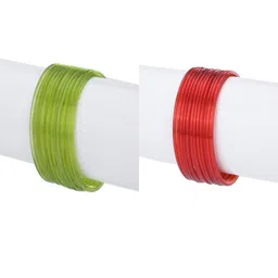 1ST TIME Set Of 24 Green Alloy Bangles-picture-31