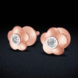 Joyalukkas Women 18 KT Rose Gold Earrings-24