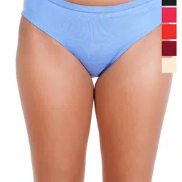 Liigne Pack Of 6 Cotton Mid-Rise Basic Briefs VCPC2257-XS-picture-50