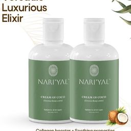 NARIYAL Set Of 2 Cream Of Coco Collagen Booster Body Lotion 100 gm Each-45