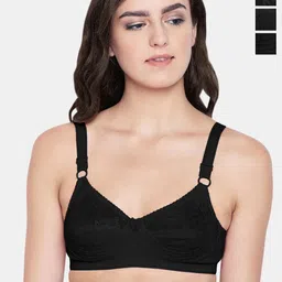 Bodycare Pack of 3 Full Coverage Cotton Lightly Padded Everyday Bra-image-45
