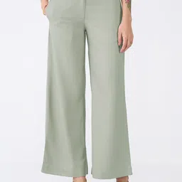 SALT ATTIRE Women Relaxed Trousers-image-41