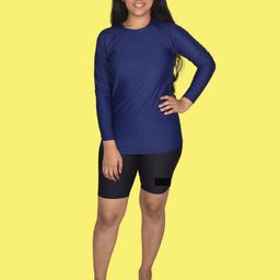 Aqua Holic Round Neck Swim Set-image-53