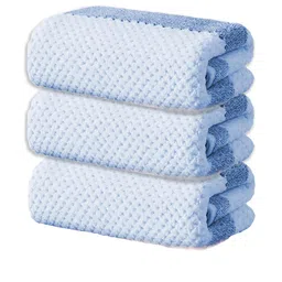 Black gold Set Of 3 Striped Towel Set-image-65