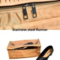 Ajabh Gold-Toned Set of 2 Water Resistant Multi-Utility Organisers image 4