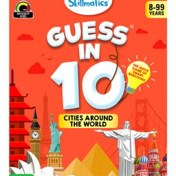 Skillmatics Card Game - Guess in 10 Cities Around The World Gifts for 8 Year Olds and Up Quick Game of Smart Questions Fun Family Game-24