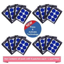 Safe-O-Kid Mosquito Repellent Patches Blue - 96 Pieces-image-41