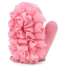 Bath Glove With Loofah - Pink-image-16