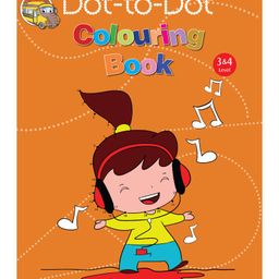 Dot To Dot Colouring Book - English-14