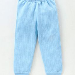 Babyhug Full Length Thermal Bottom - Blue-image-8