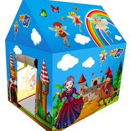 Planet of Toys Princess Theme Play Tent House - Multicolour-10