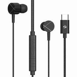 ZEBRONICS  Zeb Buds C2  Wired Headphones  - Black-20