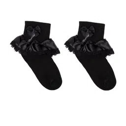 NEXT2SKIN Frill Socks - Black-picture-8