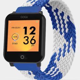 GOQii Vital Junior Smart Watch - White Blue-10
