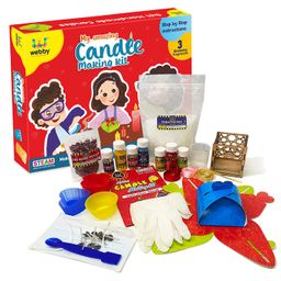 Webby DIY Candle Making Set - Multicolour-22