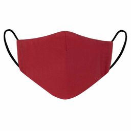 VEA 5 Layered Filtration Cotton Reusable Face Mask - Maroon-picture-8