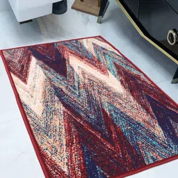 MODEFE Grey Abstract Anti-Skid Nylon Carpet-picture-25