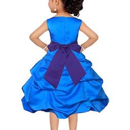 Shahina Fashion Girls Round Neck Sleeveless Applique Knee Length Fit & Flare Dress-image-38