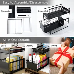 UMAI Black Set of 1 Regular Multi-Utility Organisers image 4