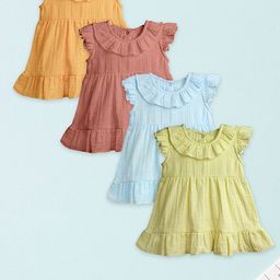 Kidbea Flutter Sleeve Linen Maxi Dress-image-68
