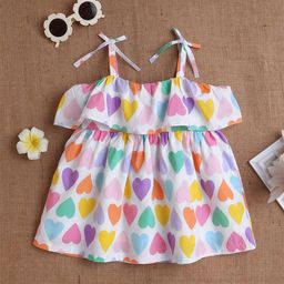 MeeMee Print A-Line Dress-image-58
