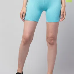 DRAXSTAR Women Pack of 2 Skinny Fit High-Rise Running Sports Shorts-image-19