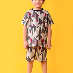 YK Boys Abstract Printed Pure Cotton Night suit-picture-45