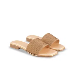 Shoetopia Girls Embellished Party Open Toe Flats-image-26