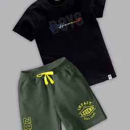 BAESD Boys Printed T-shirt with Shorts-image-21