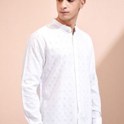 HIGHLANDER Men Opaque Casual Shirt-image-65