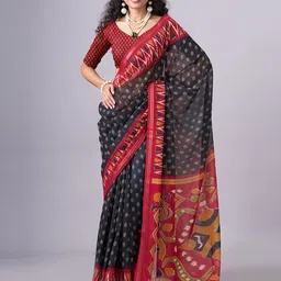 NIRMAL CREATION Ethnic Motifs Pure Cotton Saree-image-65