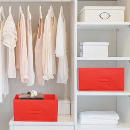 Kuber Industries Red Set of 1 Regular Drawer Organiser Organisers-16