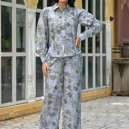 AKS Printed Pure Cotton Shirt & Trousers-picture-56