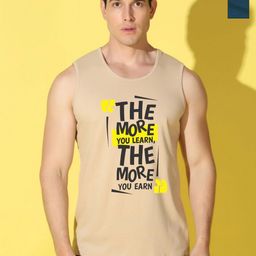 WOOSTRO Men Typography 2 Printed Raw Edge Slim Fit T-shirt-image-96