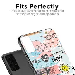 QRIOH Typography Printed Samsung Galaxy A70 Back Case Mobile Accessories image 5
