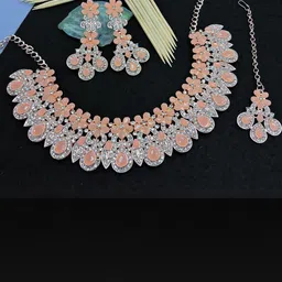 Anouk Gold-Plated Artificial Stone Studded JewellerySet-image-21